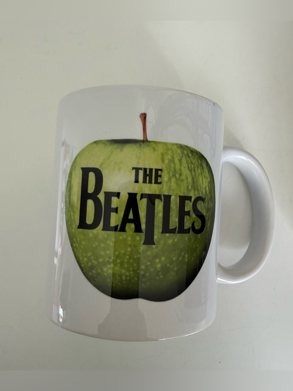 White Ceramic Coffee Mug The Beatles